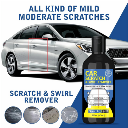 Car And Bike Scratch & Swirl Remover - Scratches gone Shine on