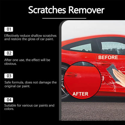 Car Scratch Repair Wax with Nano Cloth