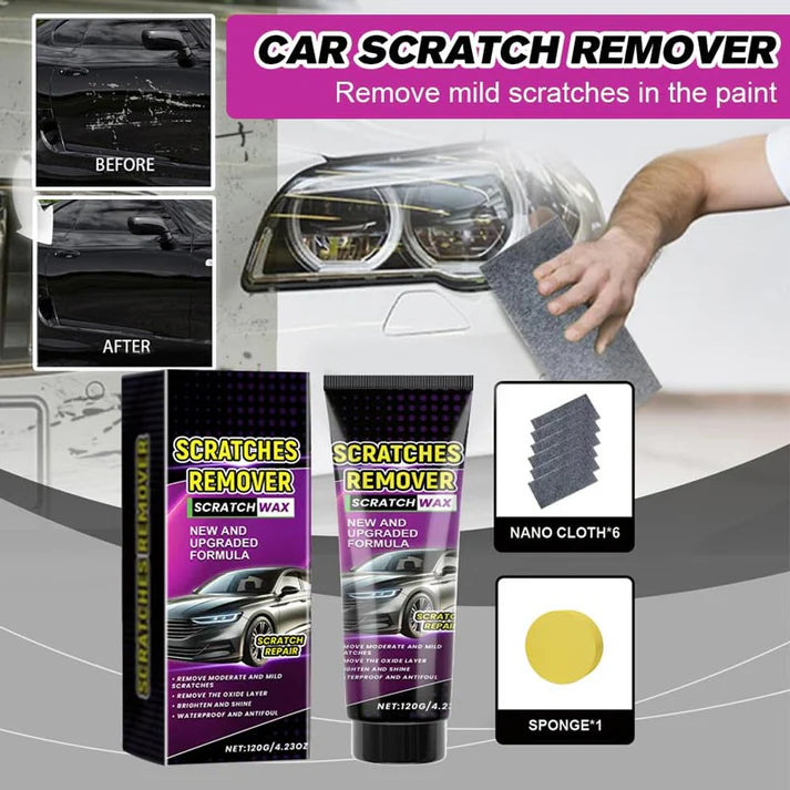 Car Scratch Repair Wax with Nano Cloth