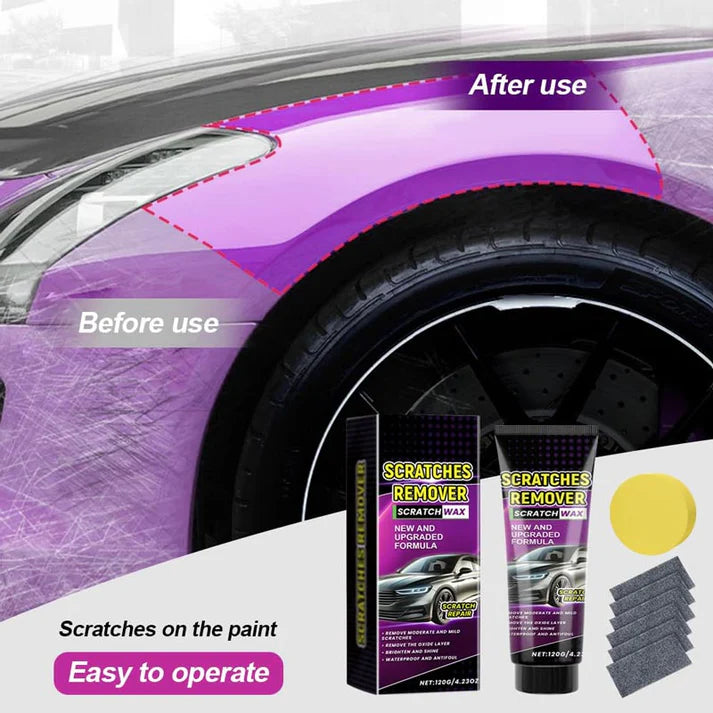 Car Scratch Repair Wax with Nano Cloth