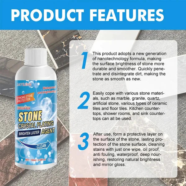 Crystal Stone Polishing Agent (Buy 1 Get 1 Free) -  Shine Restored Safety Secured