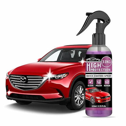 10x More Powerful Car Coating Spray - Triple Shield Bundle ( FREE 2 Sprays )